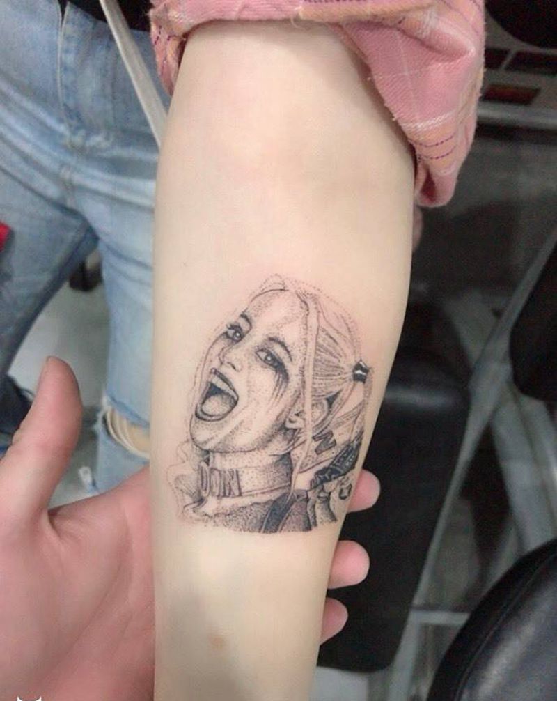 自杀小队纹身图片