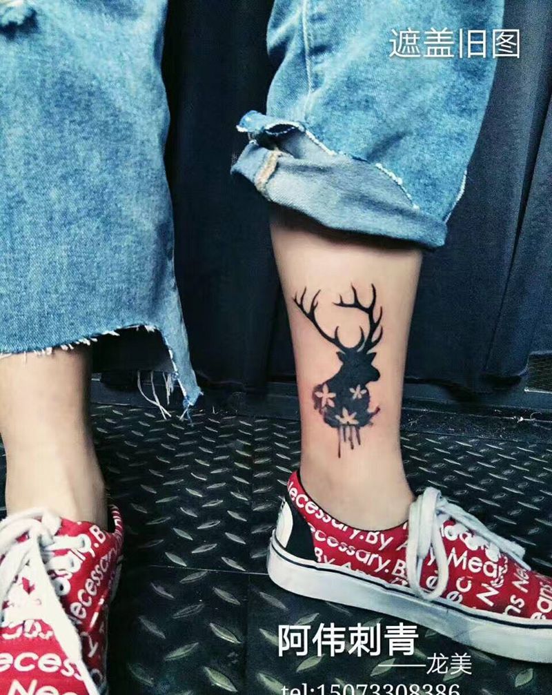 旧图遮盖纹身图片