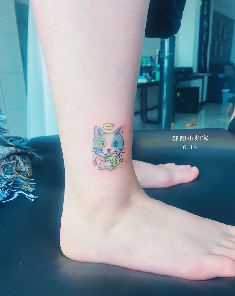 彩色小清新纹身图片