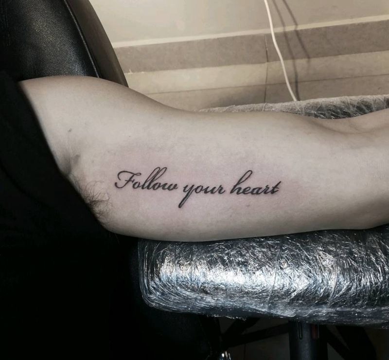 小字母纹身图片