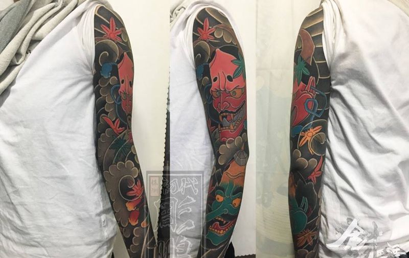 老传统纹身图片