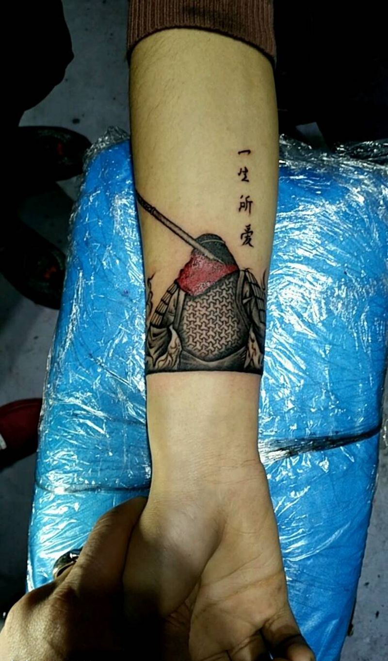 至尊宝纹身图片