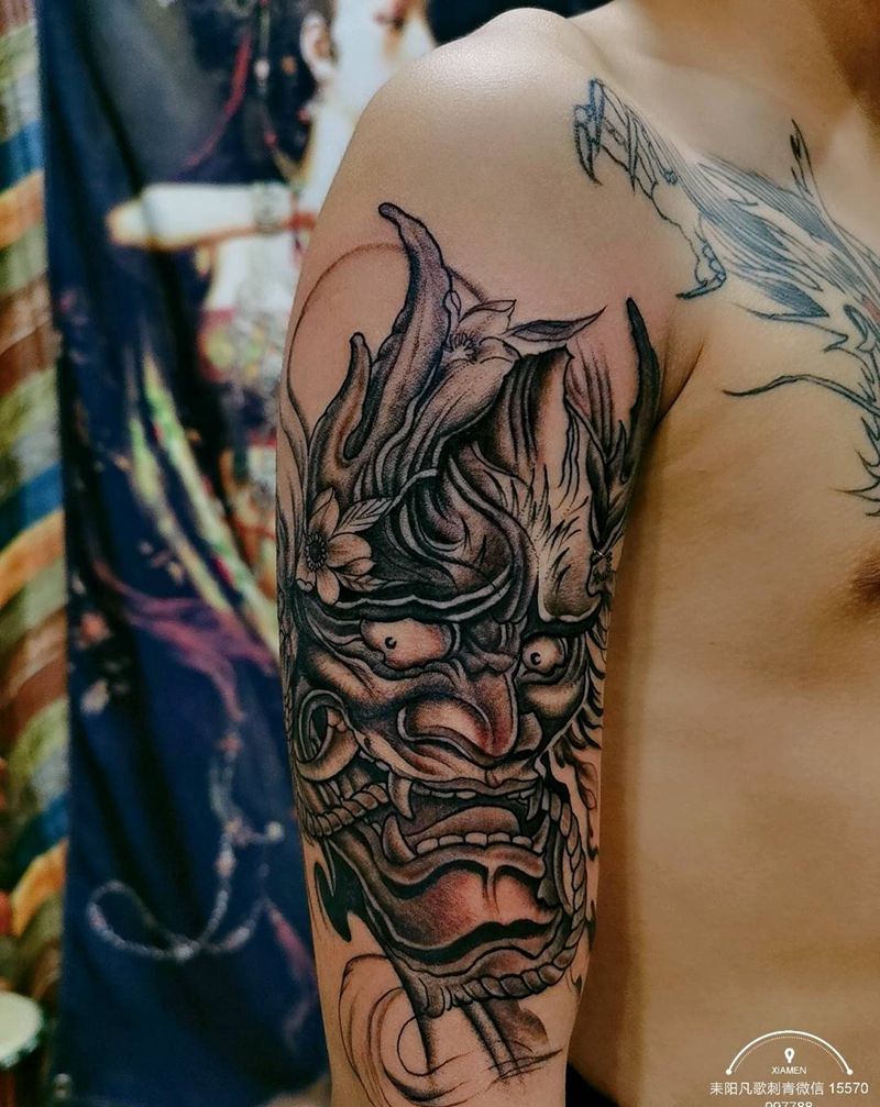般配纹身图片_手臂纹身图案