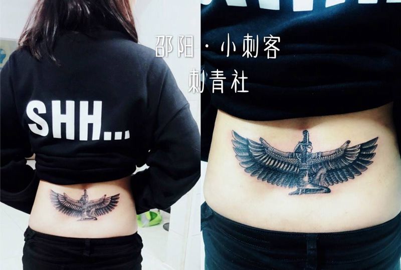 遮盖老图纹身图片