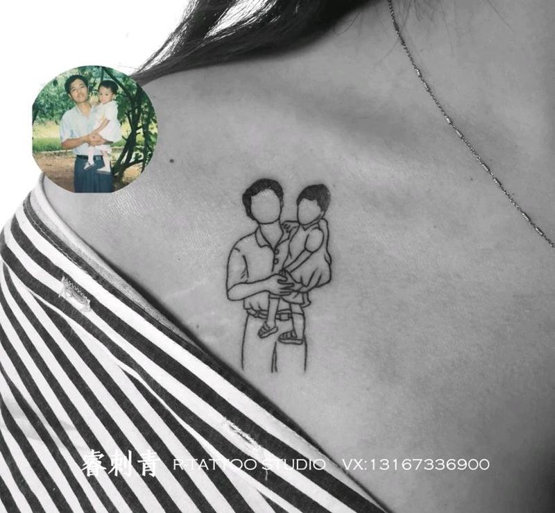 照片纹身图片