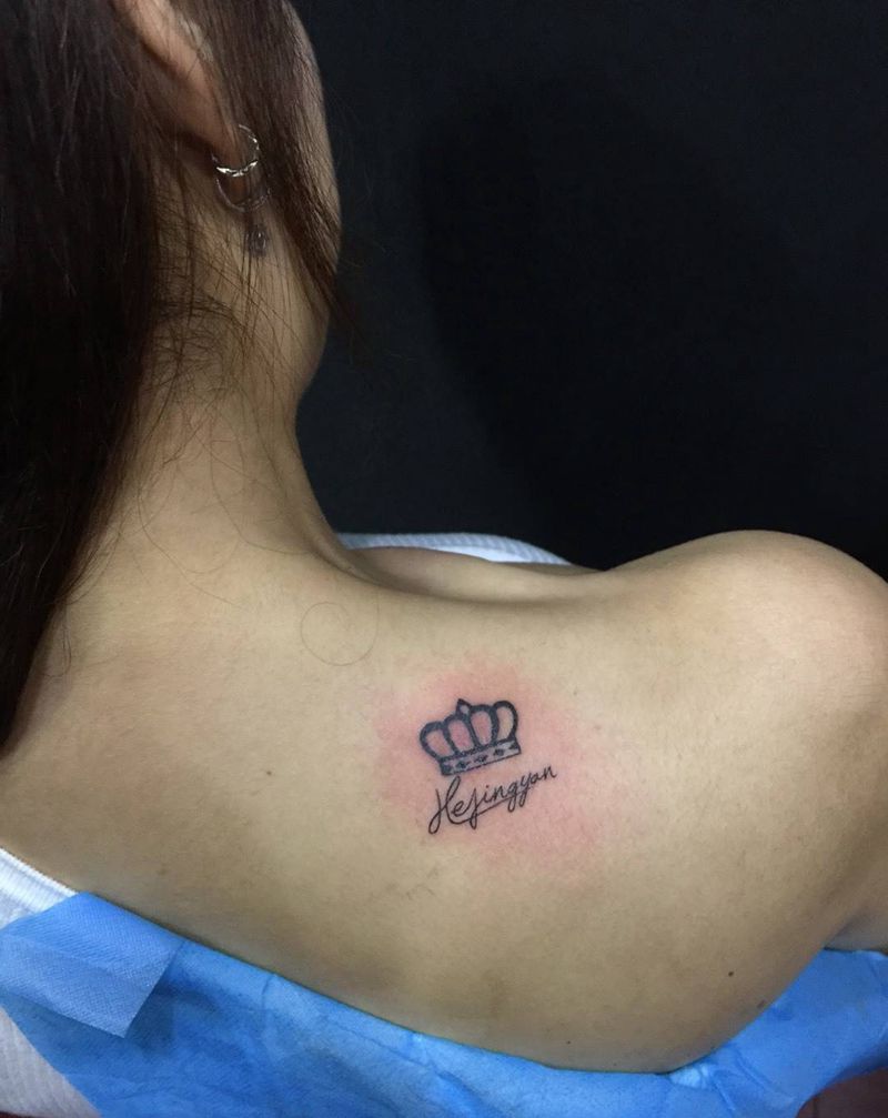 皇冠纹身图片