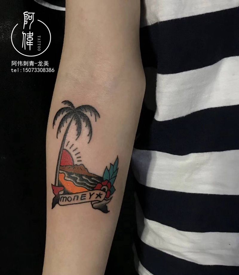 简单经典纹身图片