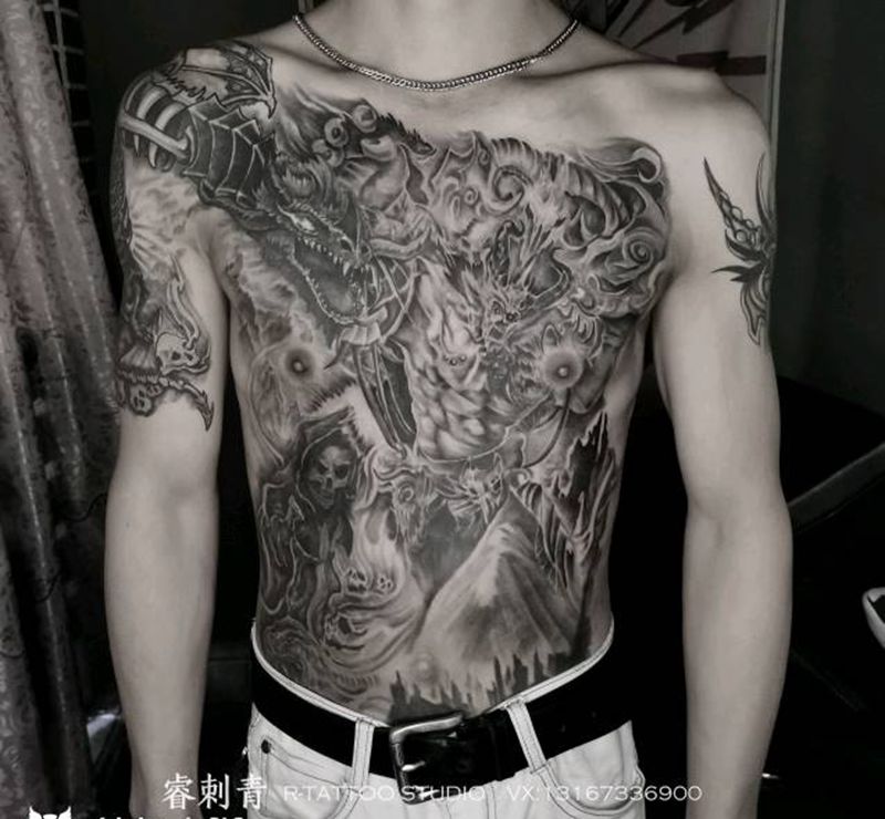 魔幻大战纹身图片