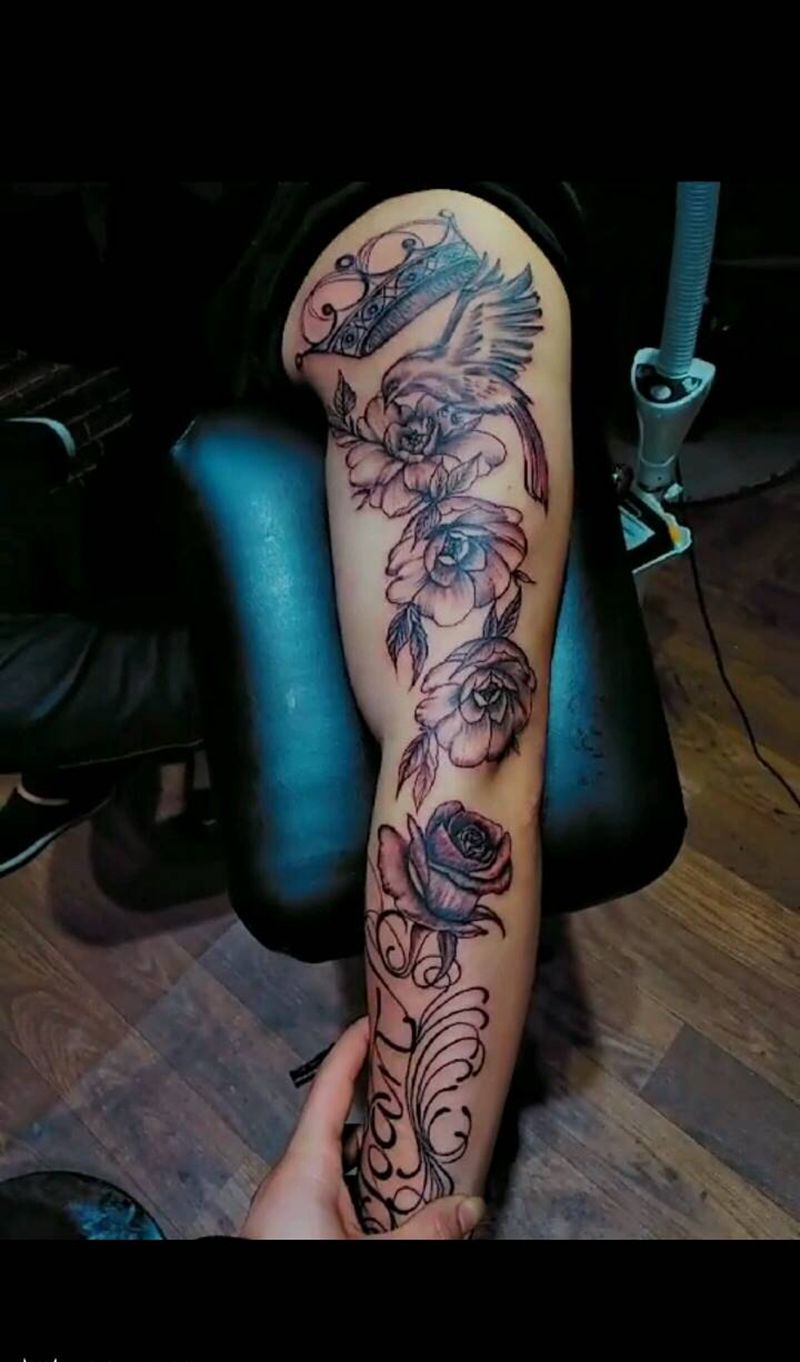 花臂纹身图片_手臂纹身图案