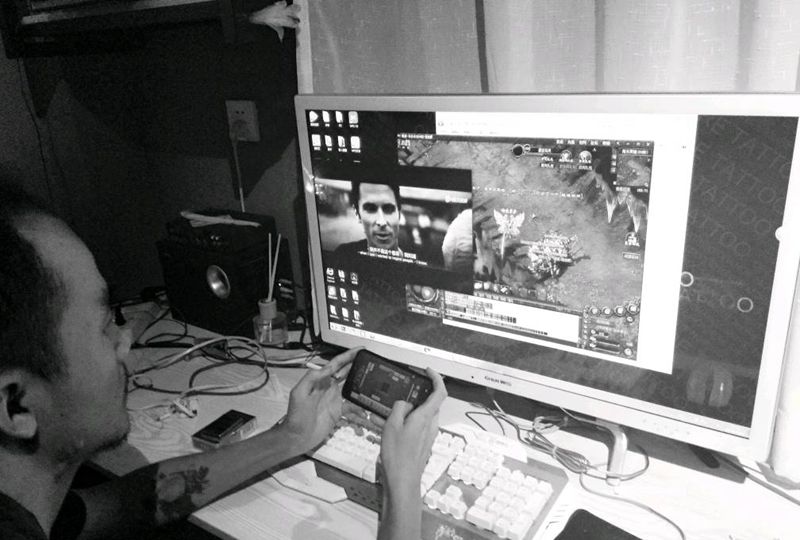 很忙的杨老师纹身图片