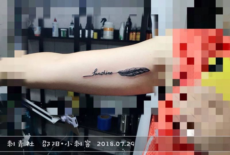 小清新纹身图片