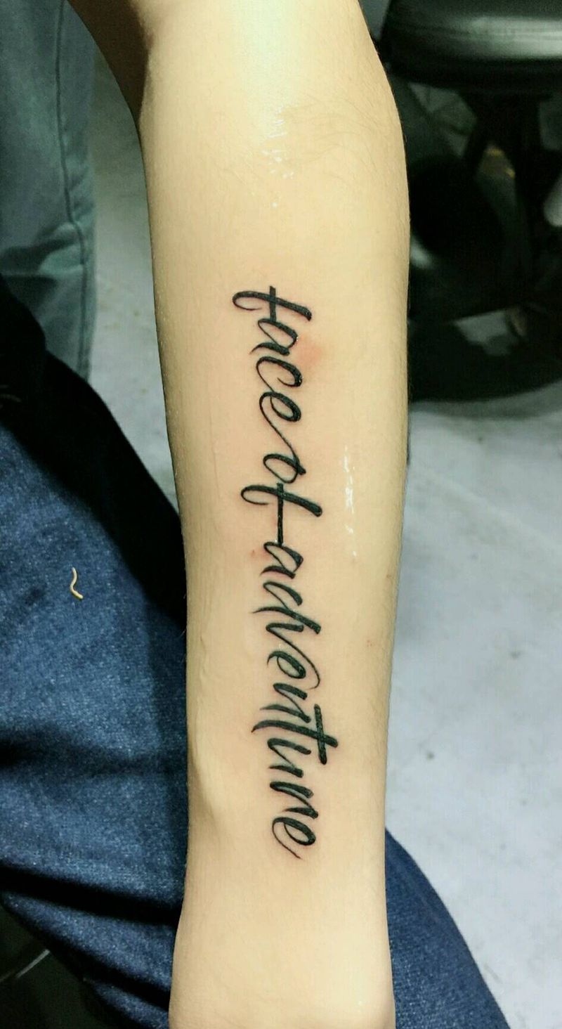 Face of adventu纹身图片