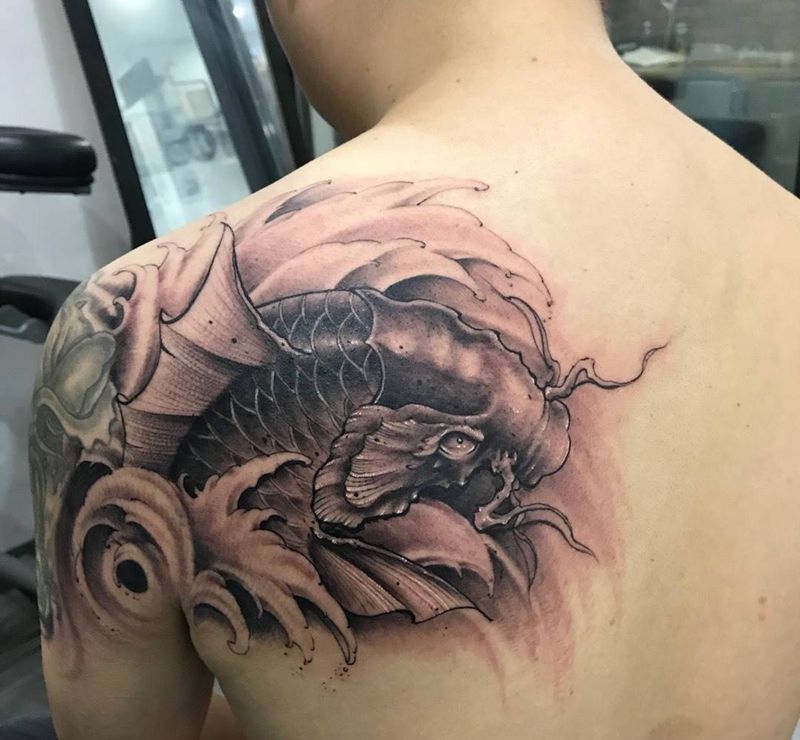 吉祥如意纹身图片