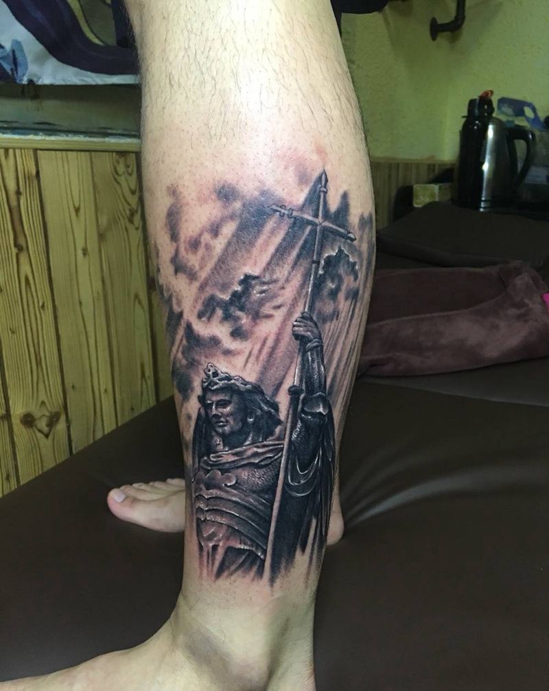 西方人物纹身图片