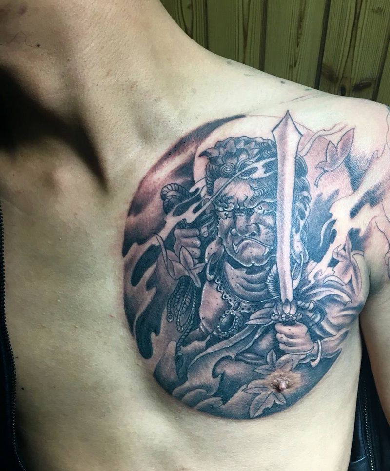 半甲纹身纹身图片