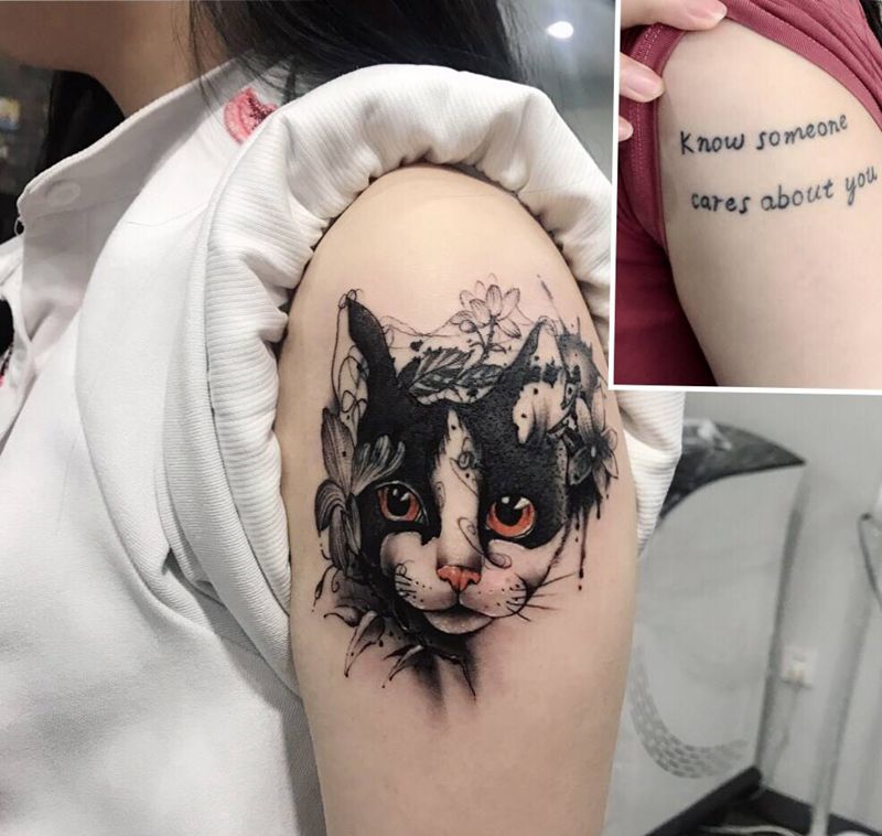 遮盖纹身图片_手部纹身图案