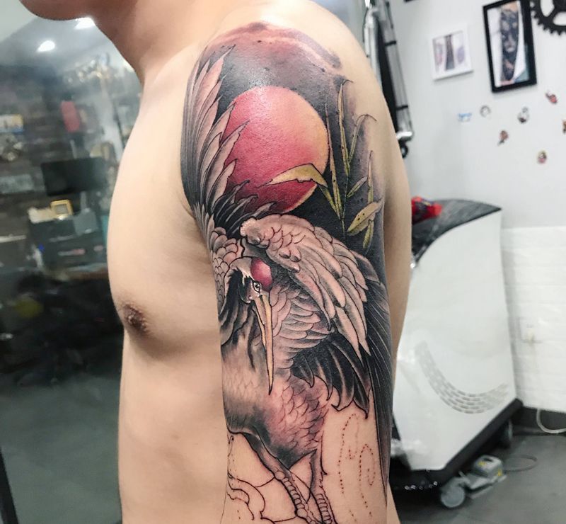 一品鸟纹身图片_手部手臂纹身图案