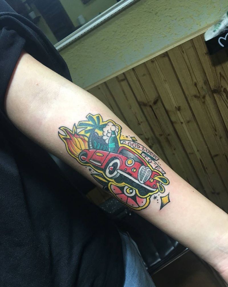 欧美传统纹身图片