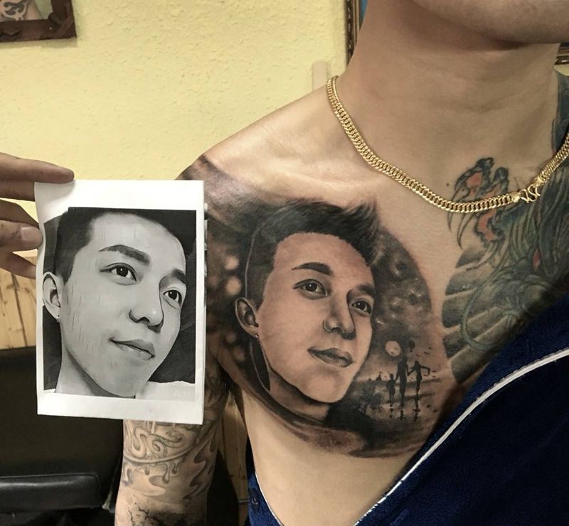 青春记忆纹身图片