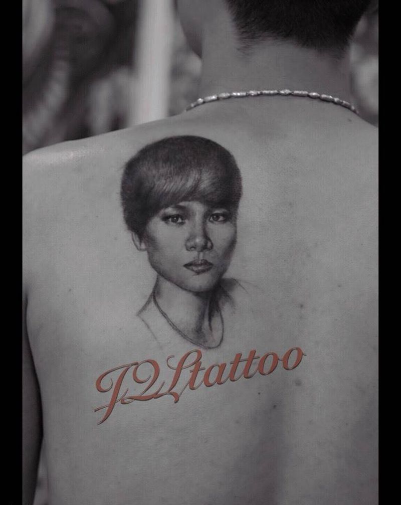 肖像纹身图片_肖像纹身图案