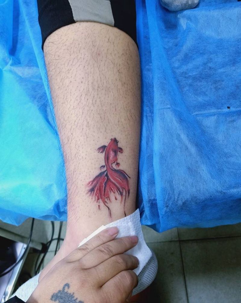 小鲸鱼纹身图片_水彩纹身图案