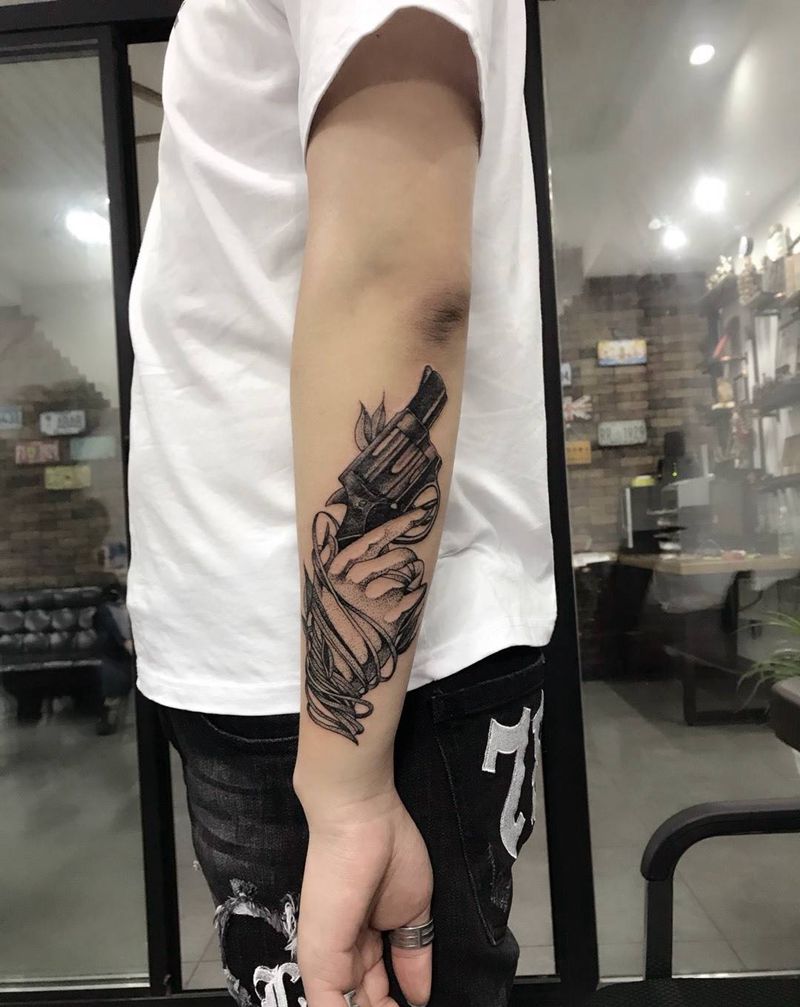 点刺风纹身图片