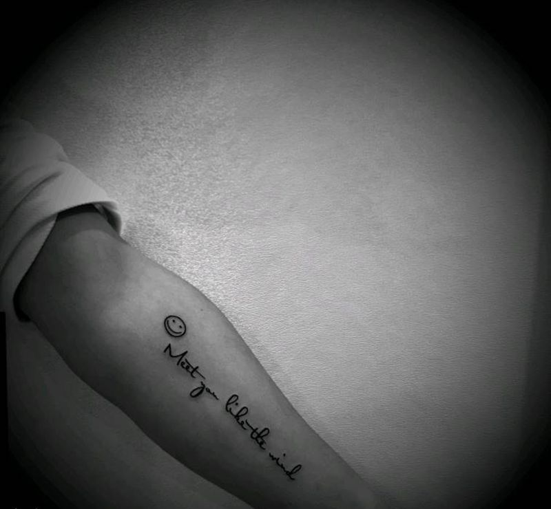 英文纹身图片_手臂纹身图案