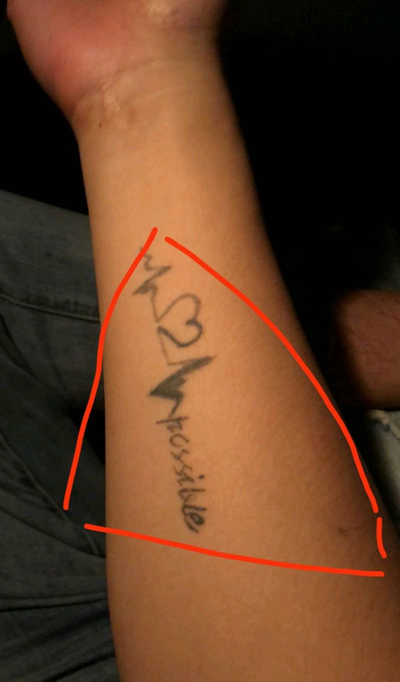 小丑  遮盖纹身图片_手臂纹身图案