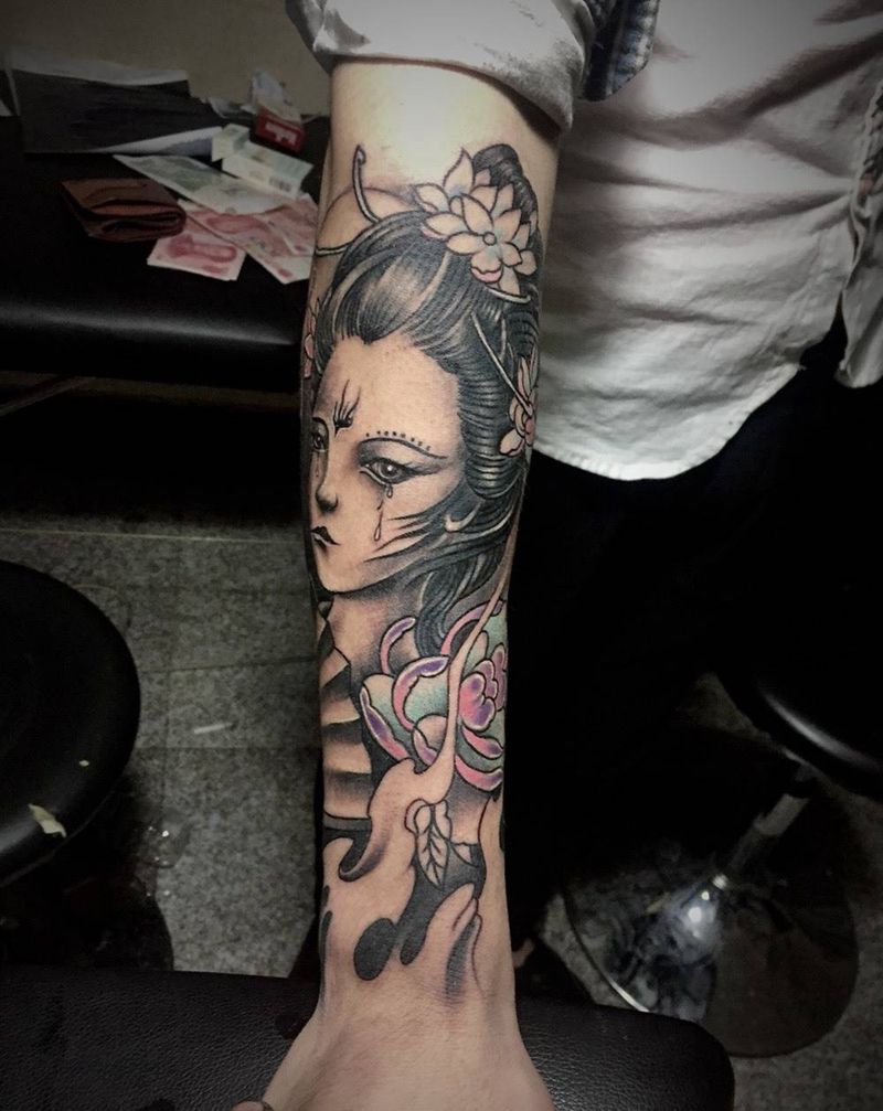 风华绝代纹身图片