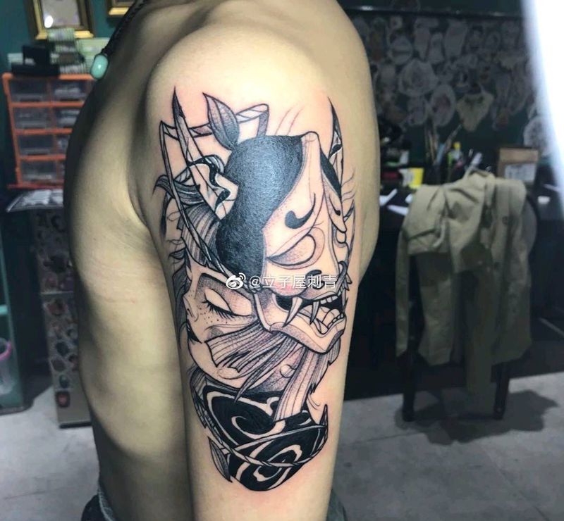 遮盖旧图纹身图片_手臂纹身图案