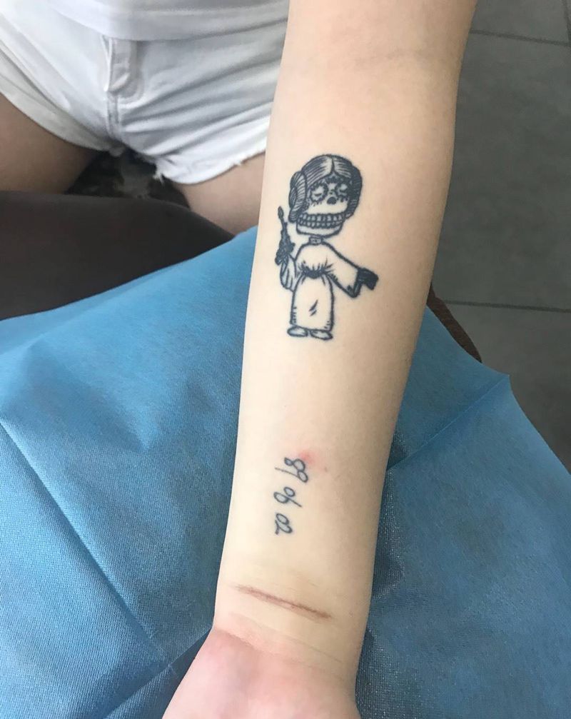 遮盖，彩墨纹身纹身图片