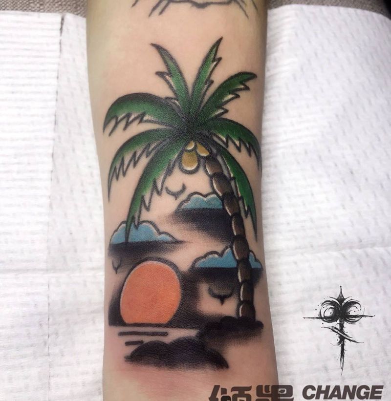 Old school纹身图片_手臂Old School纹身图案