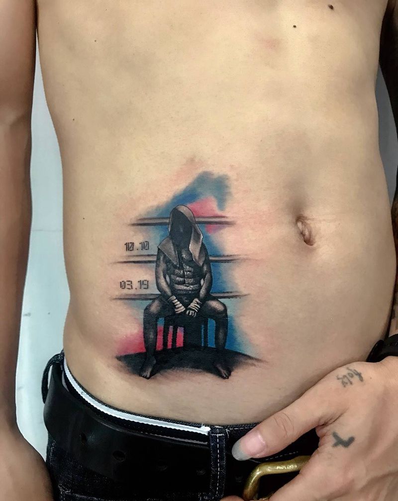 坚持。。纹身图片