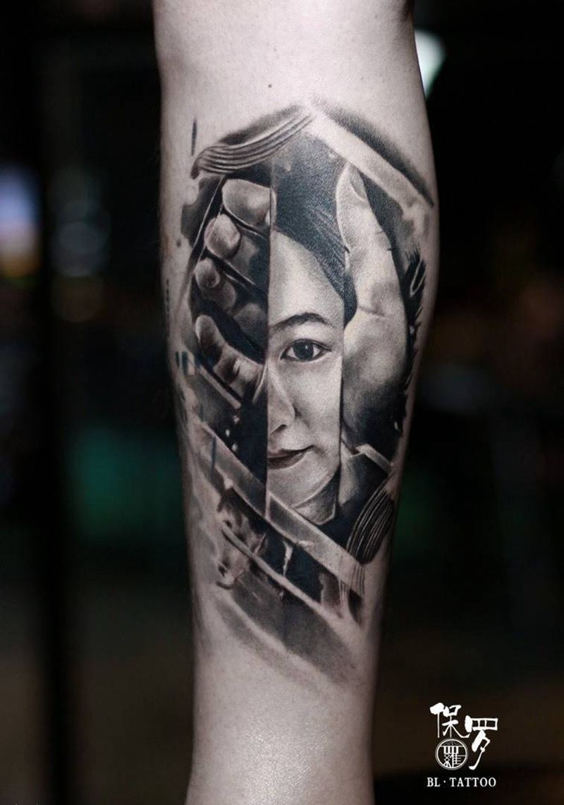 回忆的梦纹身图片