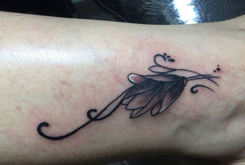 小花花纹身图片