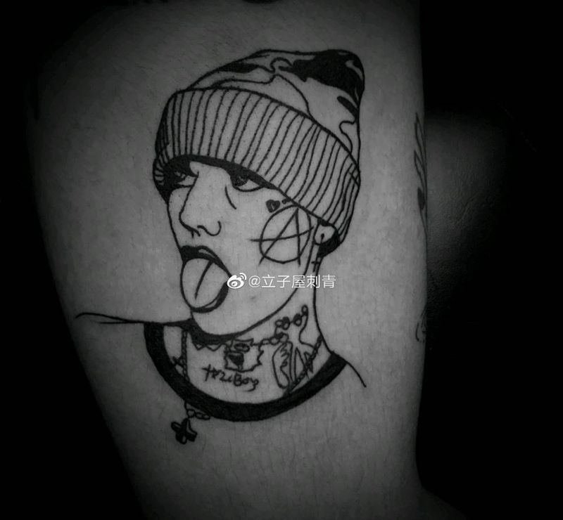 比伯纹身图片_手臂纹身图案