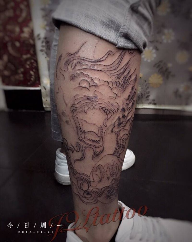 定稿完成纹身图片