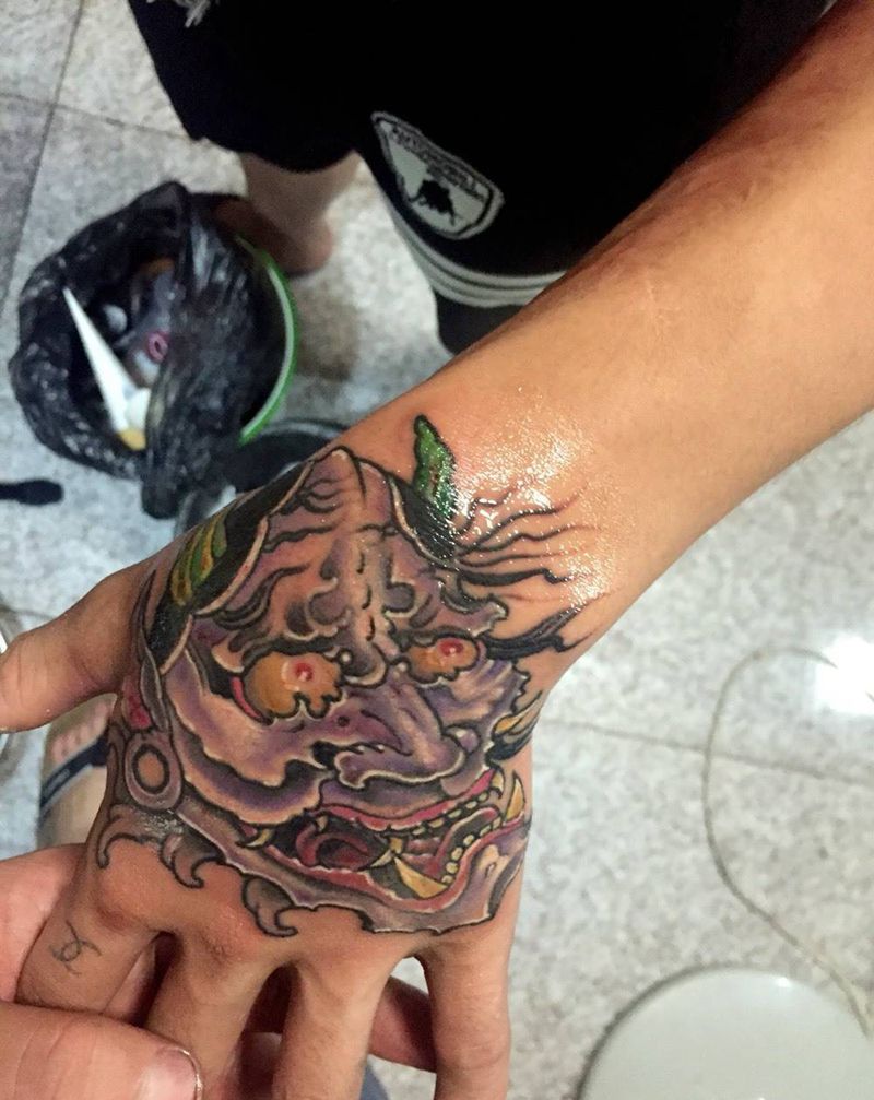 新传统般若纹身图片