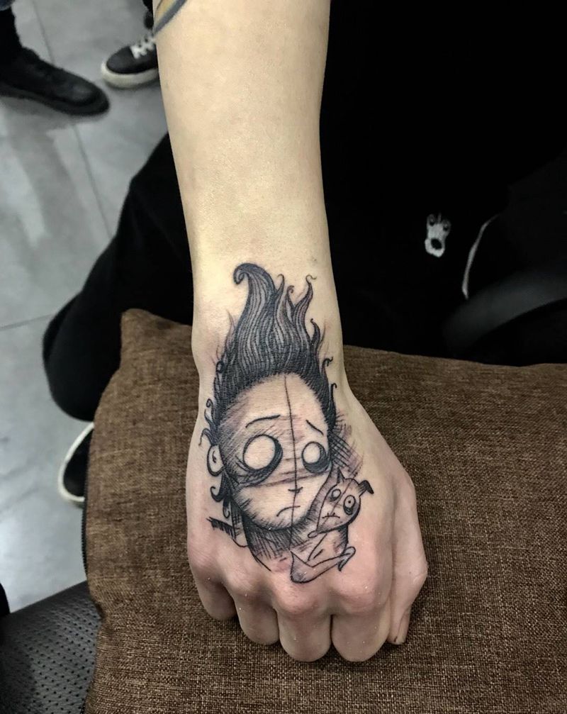 手背纹身纹身图片