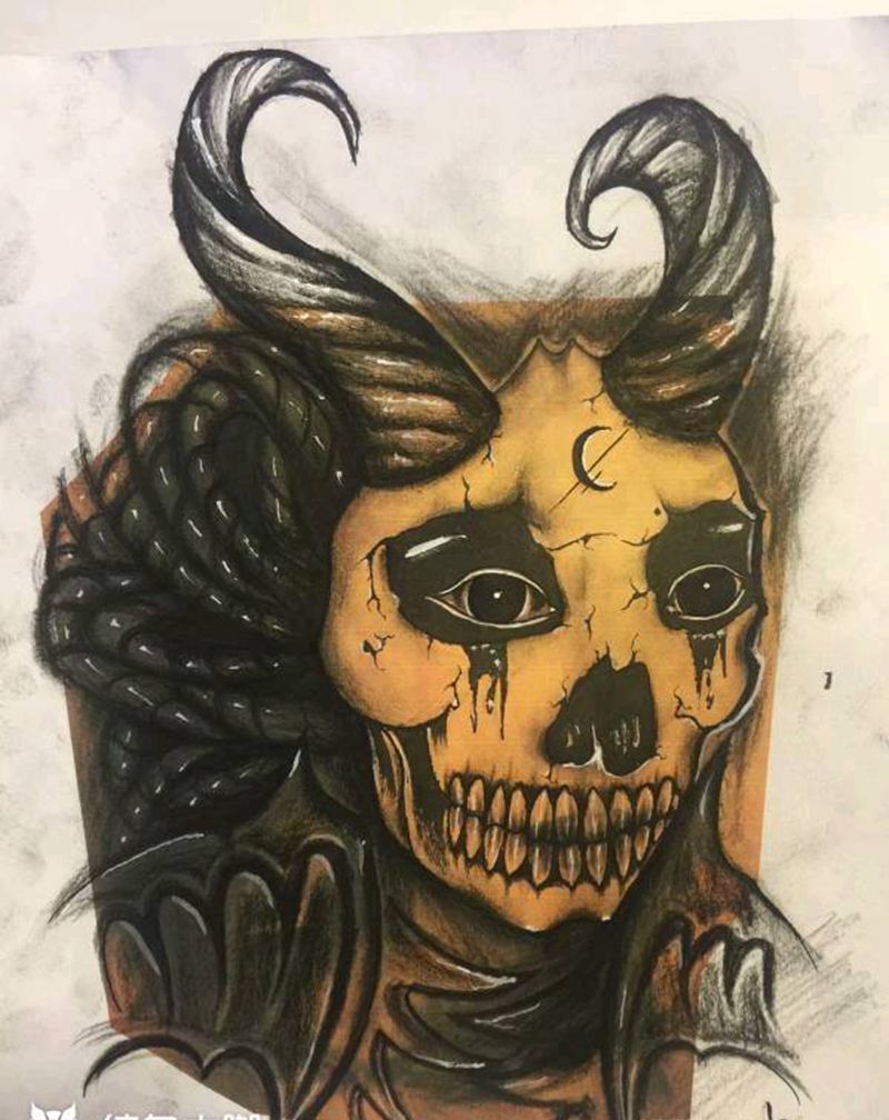 遮盖设计案例纹身图片