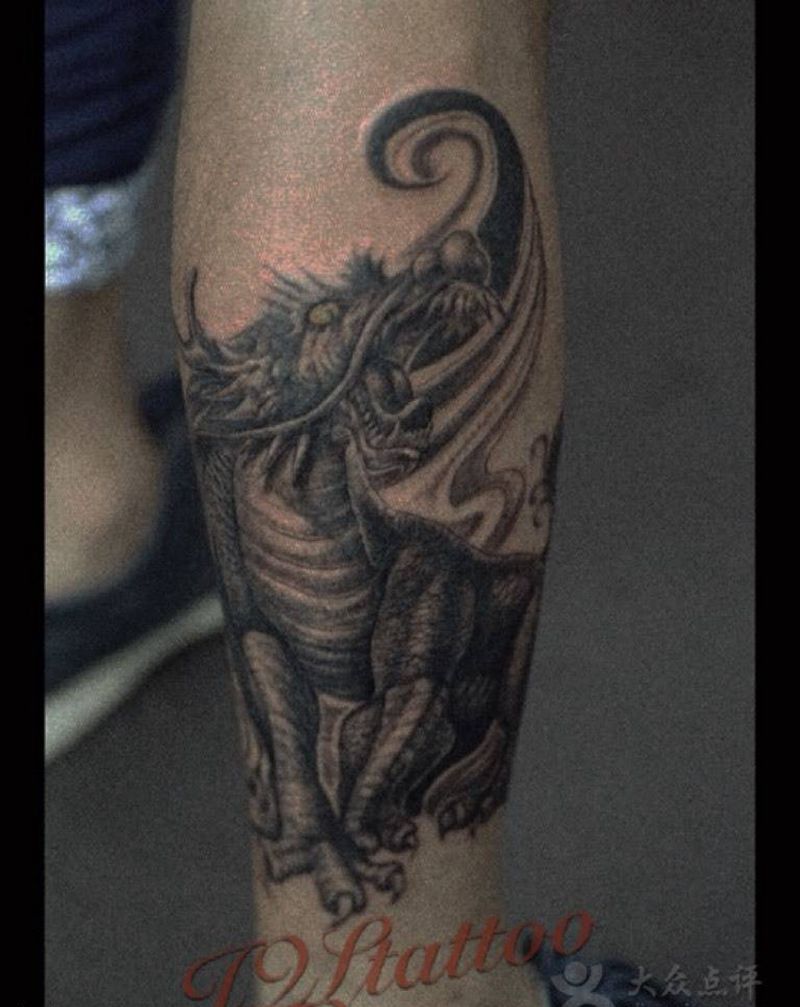 麒麟纹身图片
