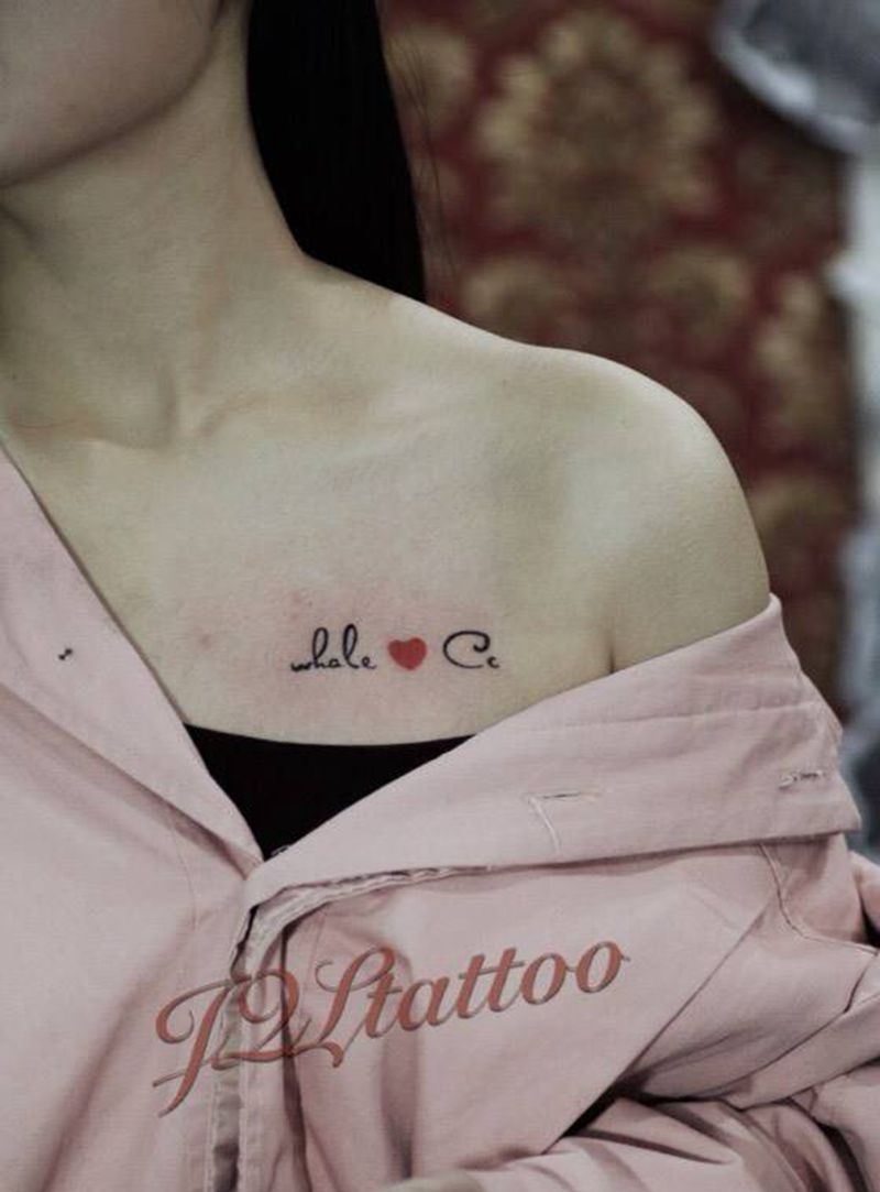 小清新纹身图片