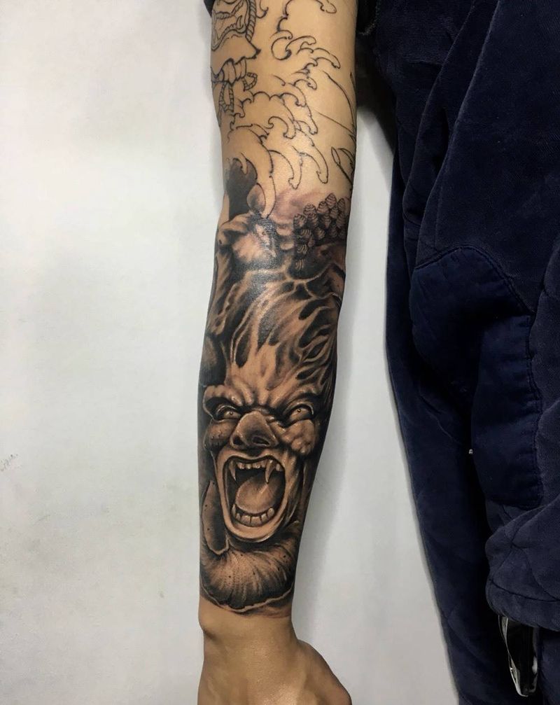 一念之间。。纹身图片