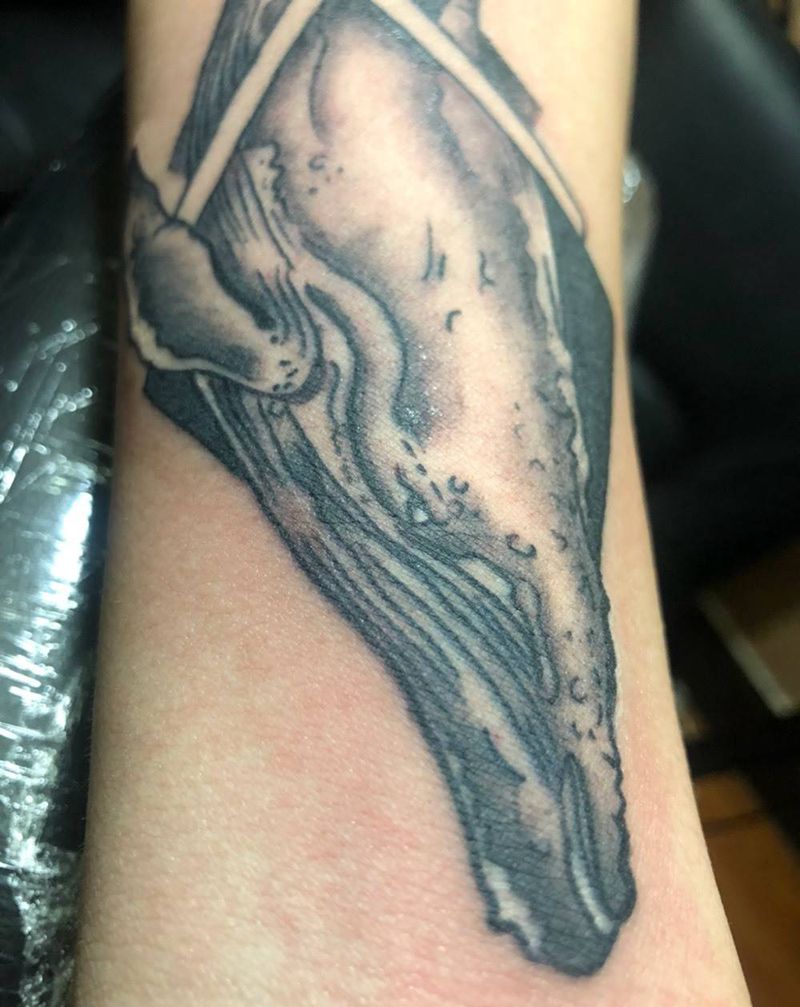 深海巨兽纹身图片