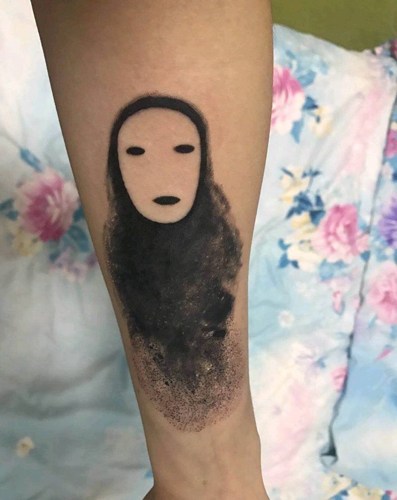 千与千寻纹身图片