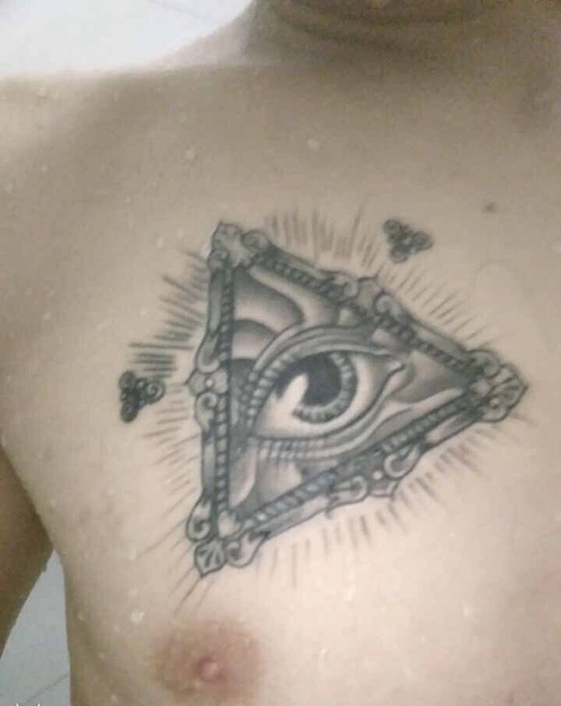 上帝之眼纹身图片