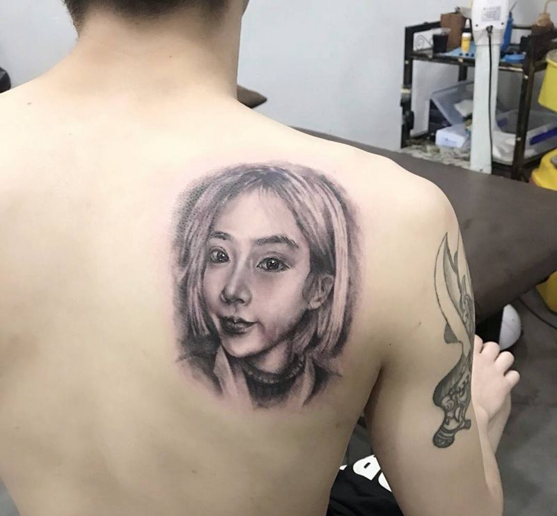 肖像纹身图片