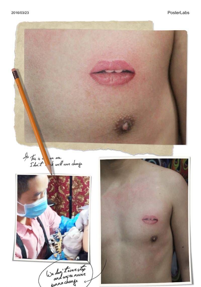 爱的印记纹身图片