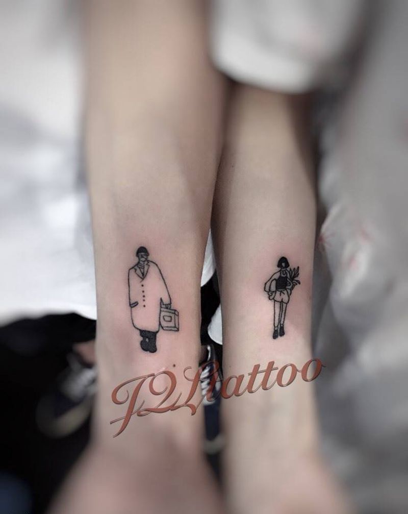 小清新纹身图片_颈部成品胸部肩部背部腿部手臂清新字符几何纹身图案