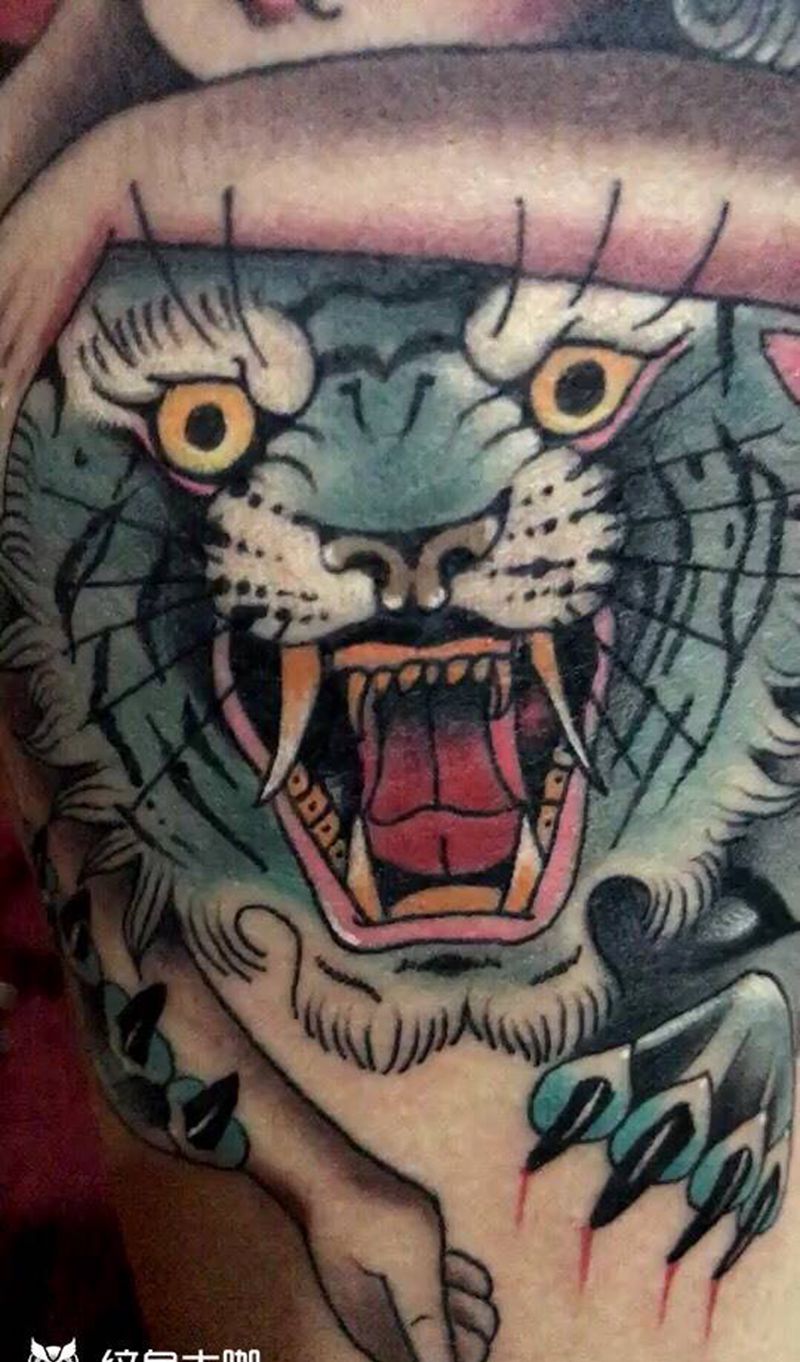 newschool纹身图片